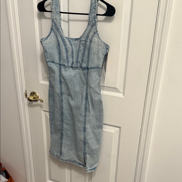 Rewash Dresses & Skirts - Rewash Light Blue Denim Dress